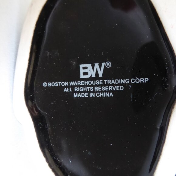 BOSTON WAREHOUSE KITCHEN BLACK CERAMIC SKULL SCRUB CONTAINER HOLDER (NEW) - Picture 9 of 9